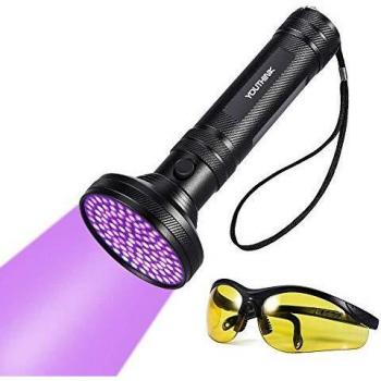 395nm Flashlight Pet Urine & Stain Detector for Pet Stains, Golf Ball, Furniture and More