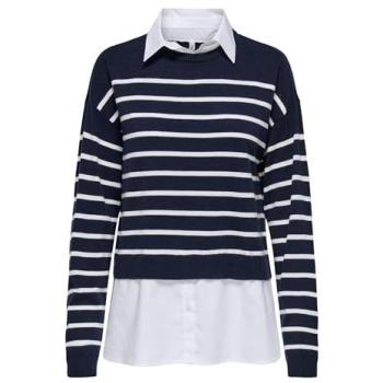 Jersey ONLY 'ONLPayson' para mujer en azul y blanco