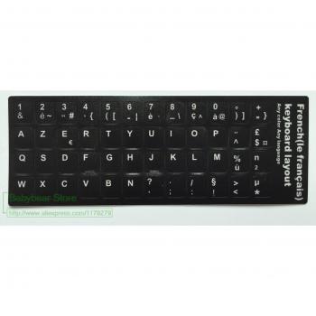 Autocollants Clavier Français 50 pièces