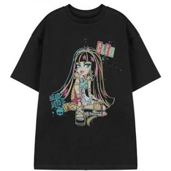 T-shirt Noir Monster High Cleo