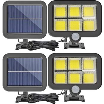 COB Solar Motion Sensor Wall Light