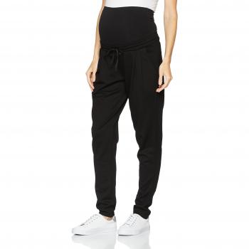 MAMALICIOUS Mllif Jersey Pants S-Noos, Pantalones Premamá para Mujer, Negro