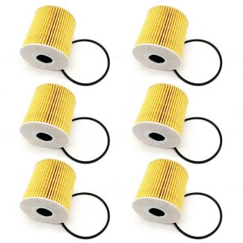 Yubao 6/3/1 Sets Engine Oil Filter 1275810 for Volvo XC70, XC90, V70, V40, S80, S60 (1999 and newer)