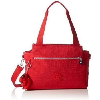 Kipling Elysia, Bolsa de Asa Superior para Mujer, Rojo (REF35J Vibrant Red), 29.5x23x12.5 cm