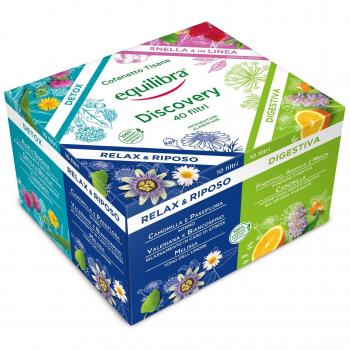 Cofanetto Tisane Discovery Equilibra 40 Filtri