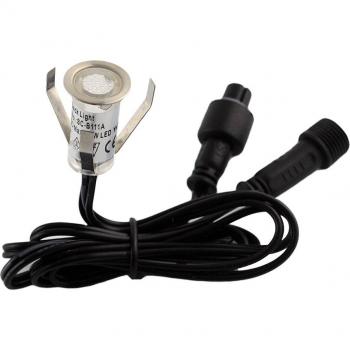 Éclairage LED encastré avec abat-jour en verre trempé IP67