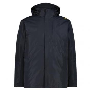 Chaqueta 3‑in‑1 con Capucha CMP Taslan Negro 54