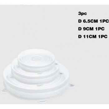 Stretchable Silicone Food Wraps