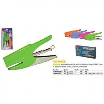 Cucitrice a pinza in metallo punto standard 6 mm