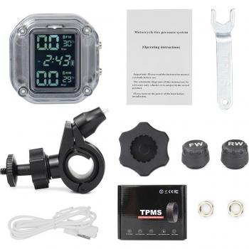 Dispositivo TPMS Solar para Motocicletas
