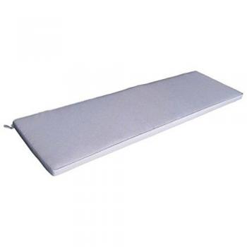 Cuscino in poliestere sfoderabile e impermeabile 150x45 cm - Grigio