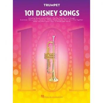 Hal Leonard 101 Disney Songs: Trumpet - Noten Sammlung für Blechblasinstrumente