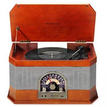 Tourne-disque vintage amplifié RICATECH