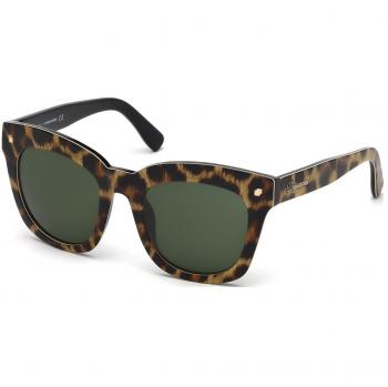 D Squared Sonnenbrille DQ0175-99N-52 mit 52mm breiten Bügeln in Brauner Farbe