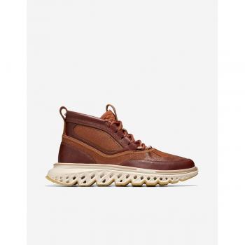 Botas de Cuero y Tela Resistente al Agua para Hombre Cole Haan