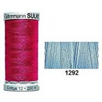 Fil à broder en coton Sulky Gutermann No 12 - 200m - couleur 1292