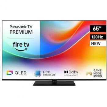 65 Panasonic W85B 4K HDR QLED Smart TV with Dolby Vision – TV‑65W85BEY