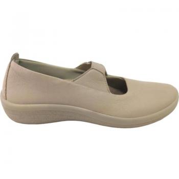 Zapatillas de baile para mujer Arcopedico ITATIAIA en licra color taupe