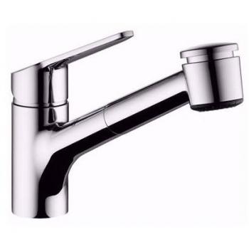 Douchette intégrée Lavabo KWC Isla Chromé