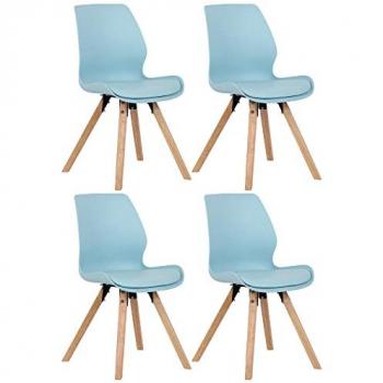 CLP - Set di 4 sedie Luna blu