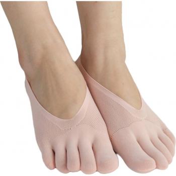 Ultra Low Cut Compression Toe Socks for Women