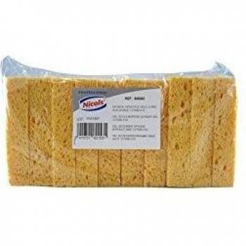 NICOLS EPONGE VEGETALE BORDEE N 4 X10