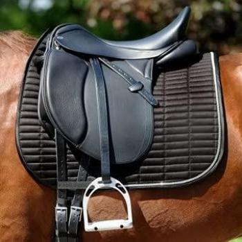 Kavalkade Strass Dressurschabracke Pony D Schwarz