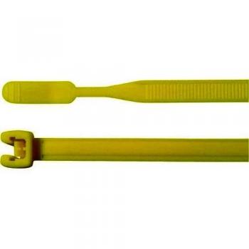 Serres-câbles Hellermann Tyton 109-00165 en Polyamide Jaune (100 unités)