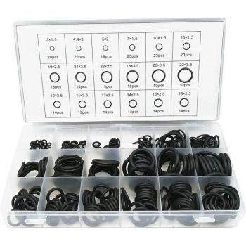 Assortiment Joints Toriques Caoutchouc 279 Unités 1.5-3.5 mm