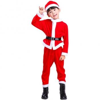 3pcs Christmas Costume Santa Claus Suit for Boys