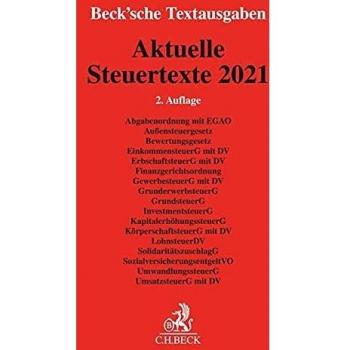 Aktuelle Steuertexte 2021: Textausgabe