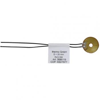 Self-Adhesive Polyimide Heating Foil 5V 2.5W IPX4 20mm