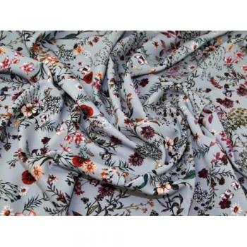 Lady McElroy Sydney Woven Stretch Fabric – Misty Blue Suiting