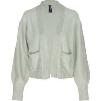 Marc Cain Wollcardigan Schilfgrün Größe 36