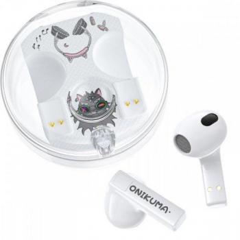 Onikuma T301 Gaming Earbuds ANC Bianchi