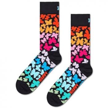 Happy Socks Novelty Butterfly Design Soft Breathable Cotton Socks