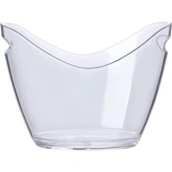 Clear Wine and Champagne Ice Bucket