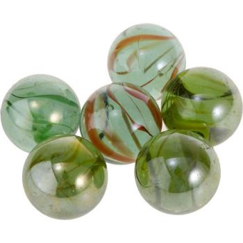6 Pcs Glazen Knikkers voor Vaas en Aquarium Decoratie - 35mm