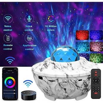 Amouhom Smart Sternenlicht-LED-Projektor mit Sprachsteuerung