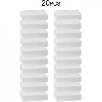 100pcs Melamine Sponge Cleaner for Kitchen and Bathroom
