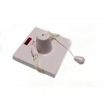 Illuminated Ceiling Pull Cord and Switch with NEON Indicator 45 AMP (Pack of 4)