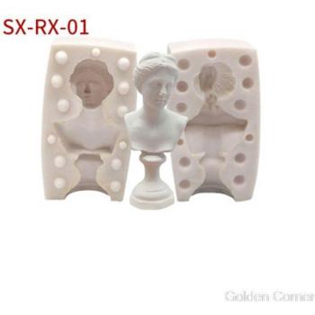Venus Head Plaster Cast Mold