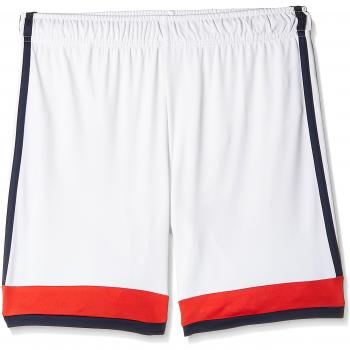 Adidas shorts with built-in underwear KONN 16, spring/summer, boy, white color - White/Vivid Red S13, size 8 years