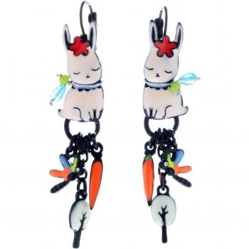 Les Trésors De Lily R6170 – Cuscino per dormire “Lilipoupettes” coniglio multicolor 60×15 mm