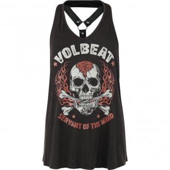 Top collo di Volbeat - Collezione Firmata EMP - S a XXL - Donna - grigio/marrone