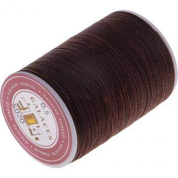 142 Yards 0.5mm Round Waxed Polyester Thread