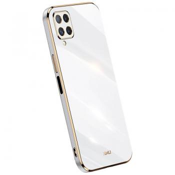 Golden Edge TPU Cover para Samsung Galaxy A12 – XINLI