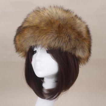 Gorra Cosaco de Piel Sintética Glamourosa