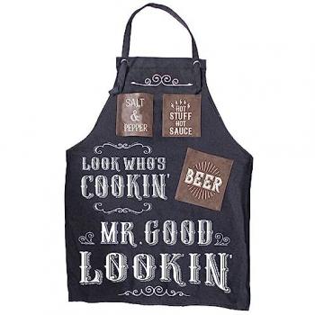 Mr. Good Lookin' Men's BBQ Apron