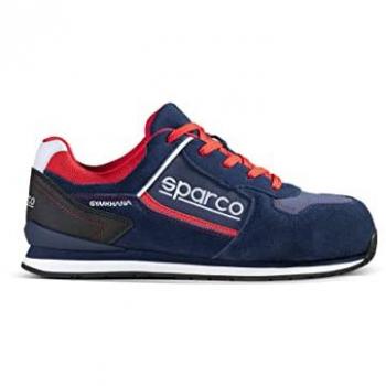 Scarpa di Sicurezza SPARCO GYMKHANA S3 ESD SRC HRO Racing Comfort Blu Marine/Rosso